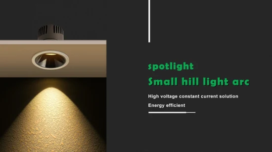 Faretto LED da incasso a soffitto orientabile da 10W, faretto profondo antiabbagliamento