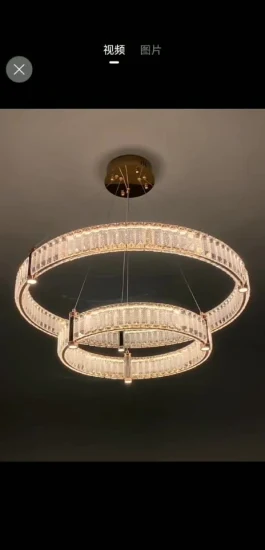 Jing Tai Lighting Lampadario di cristallo decorativo moderno a LED, Lampadario di cristallo a LED per interni, Plafoniera per camera da letto